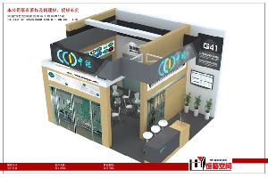 中冠自動(dòng)門展臺搭建方案